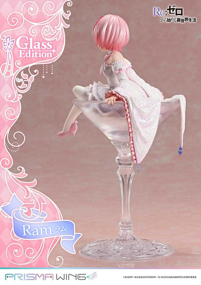 Re:ZERO - Starting Life in Another World - Ram, Prisma Wing PVC Statue 1/7 Glass Edition 24 cm