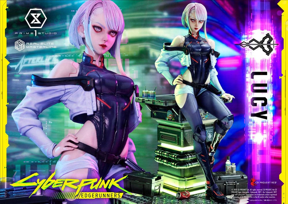 Cyberpunk: Edgerunners - Lucy, Real Elite Masterline Series Statue 1/4 50 cm
