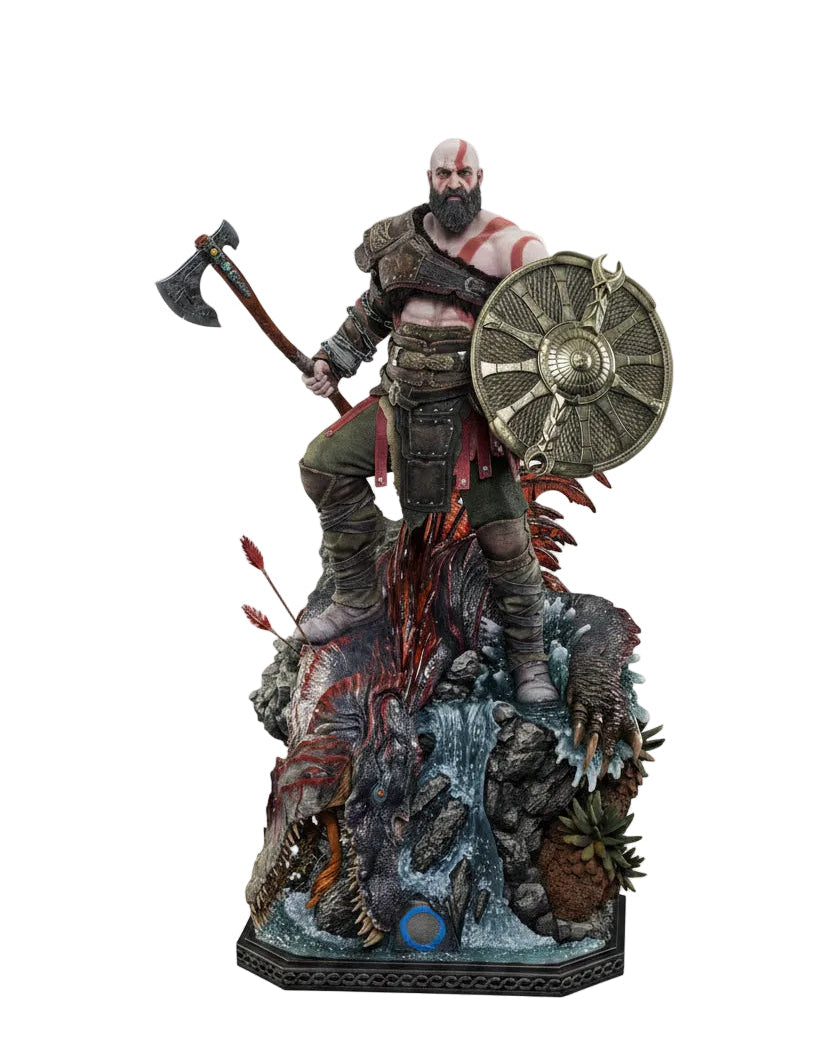 God of War: Ragnarök - Kratos, Real Elite Masterline Series Statue 1/3 95 cm