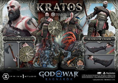 God of War: Ragnarök - Kratos, Real Elite Masterline Series Statue 1/3 95 cm