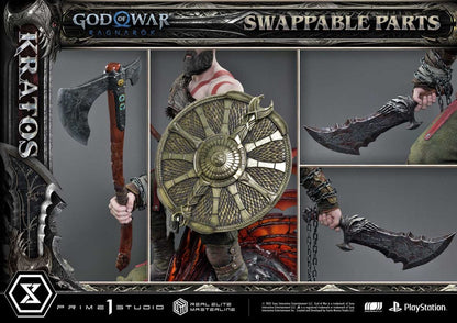God of War: Ragnarök - Kratos, Real Elite Masterline Series Statue 1/3 95 cm