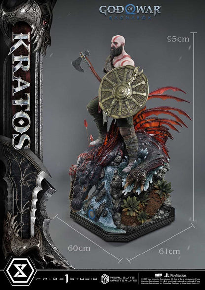 God of War: Ragnarök - Kratos, Real Elite Masterline Series Statue 1/3 95 cm