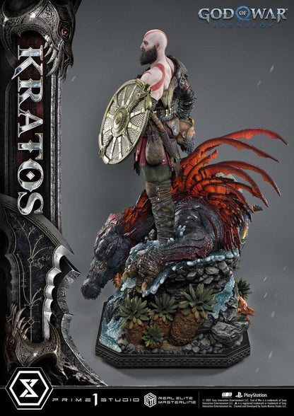 God of War: Ragnarök - Kratos, Real Elite Masterline Series Statue 1/3 95 cm