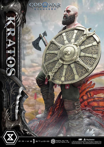 God of War: Ragnarök - Kratos, Real Elite Masterline Series Statue 1/3 95 cm