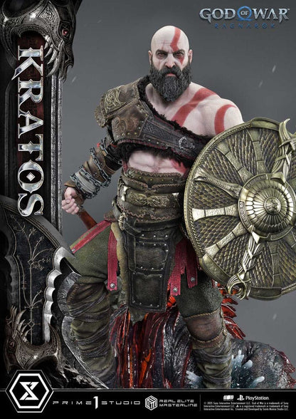 God of War: Ragnarök - Kratos, Real Elite Masterline Series Statue 1/3 95 cm
