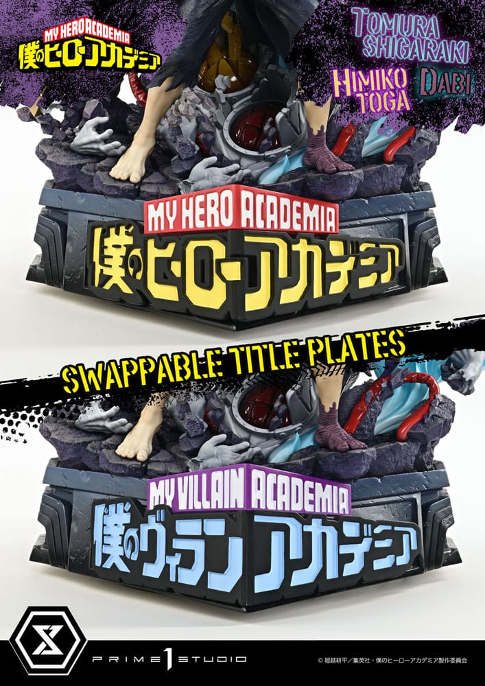 My Hero Academia - Tomura Shigaraki, Dabi & Himiko Toga, Ultimate Premium Masterline Statue 69 cm