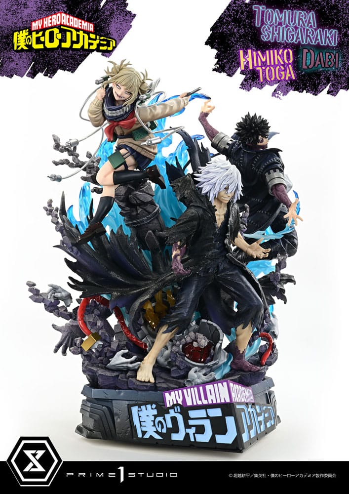 My Hero Academia - Tomura Shigaraki, Dabi & Himiko Toga, Ultimate Premium Masterline Statue 69 cm
