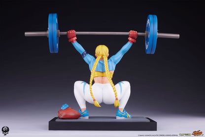 Street Fighter - Cammy, Premier Series Statue 1/4: Powerlifting Alpha 41 cm