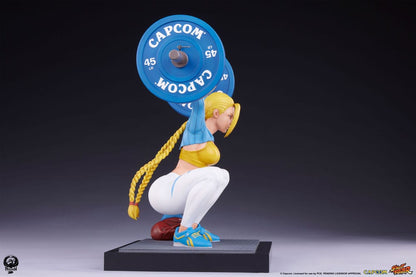 Street Fighter - Cammy, Premier Series Statue 1/4: Powerlifting Alpha 41 cm