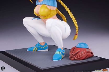 Street Fighter - Cammy, Premier Series Statue 1/4: Powerlifting Alpha 41 cm