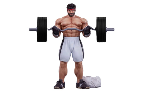 Street Fighter - Ryu, Premier Series 1/4 Scale Battle Edition Statue: Powerlifting 53 cm