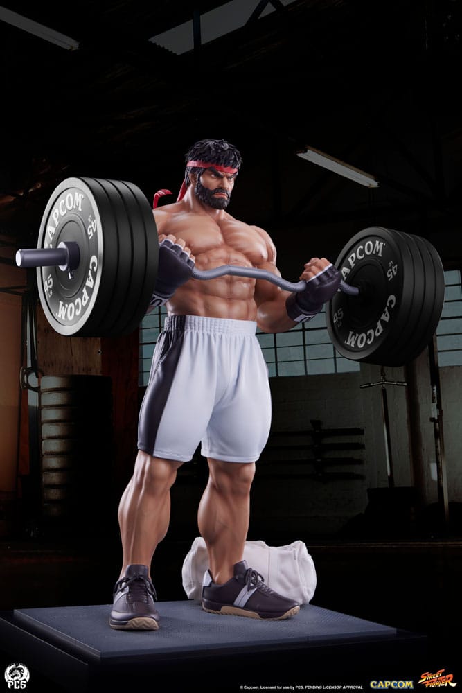 Street Fighter - Ryu, Premier Series Statue 1/4 Battle Edition: Powerlifting 53 cm