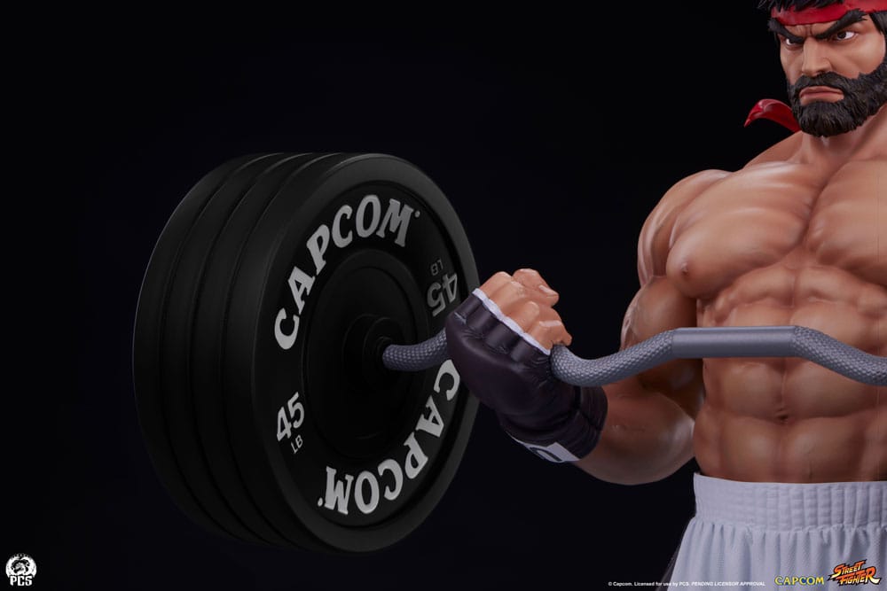 Street Fighter - Ryu, Premier Series Statue 1/4 Battle Edition: Powerlifting 53 cm
