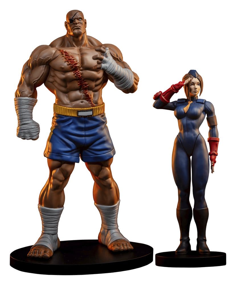 Street Fighter - Sagat & Juli, Street Jam Statues 1/10 24 cm