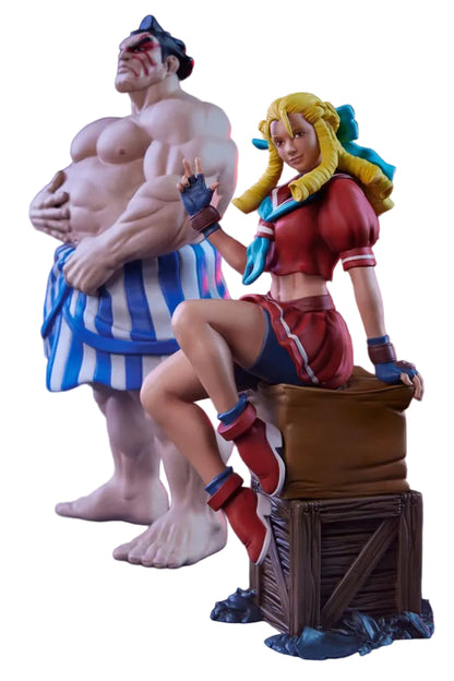 Street Fighter - Karin & E. Honda, Street Jam Statues 1/10