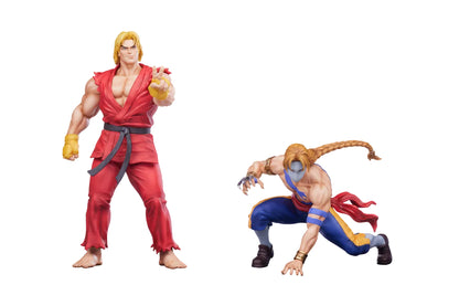 Street Fighter - Street Jam Statuen 1/10 Ken & Vega Set
