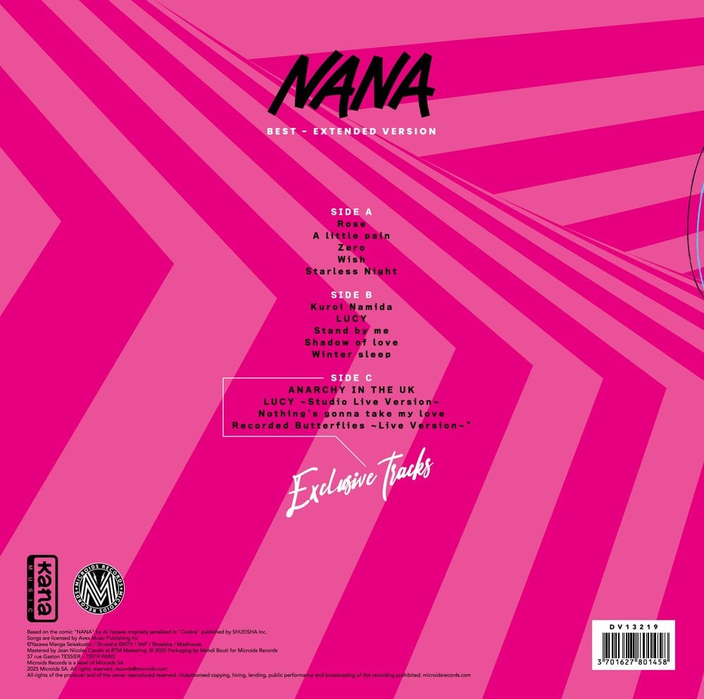 Nana - Best Collection Vinyl 2 x LP Extended Version