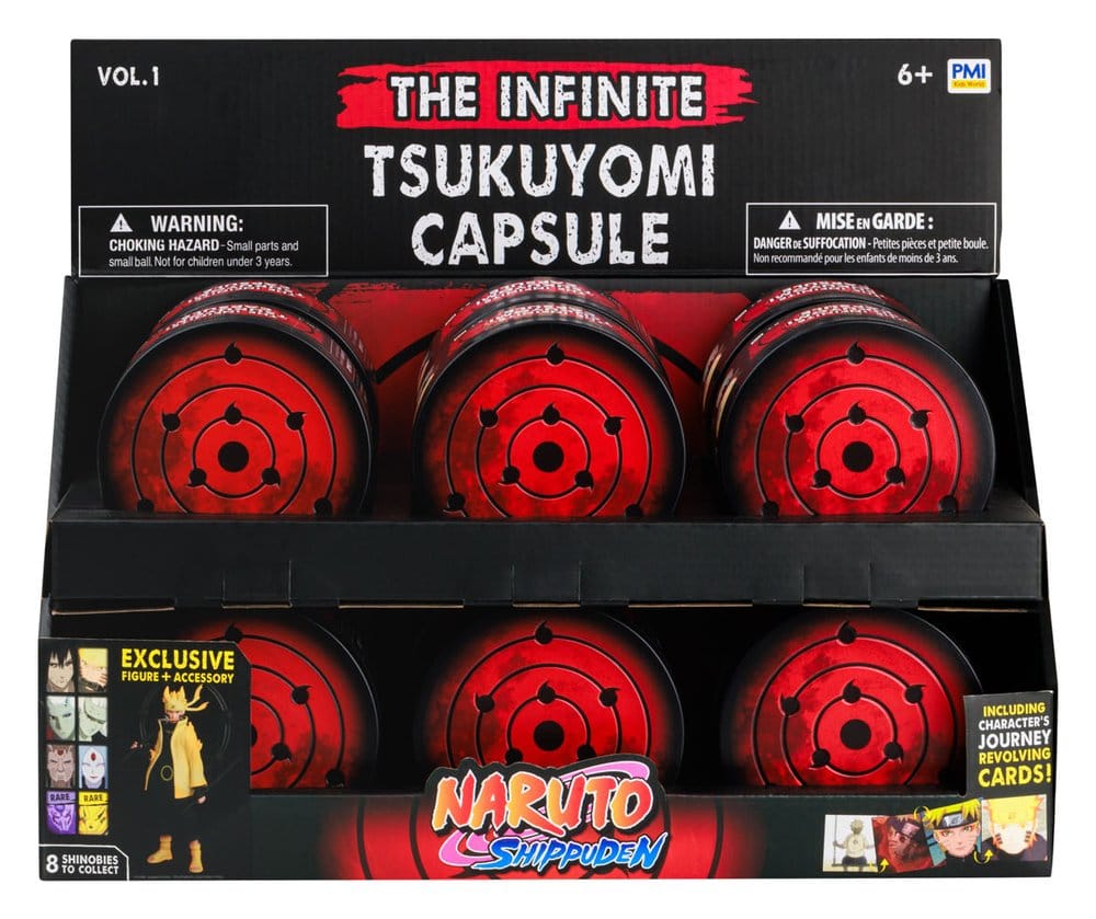 Naruto Shippuden - 1 Blind Capsule, Figures Infinite Tsukuyomi 7 cm Vol. 1