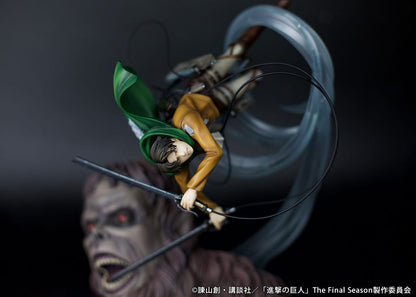 Attack on Titan -  Levi vs Beast Titan PVC Statue 1/7 Ver. 28 cm