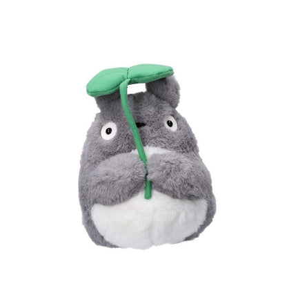 My Neighbor Totoro - Totoro, Best Friends Plush Figure Big with leaf 21 cm