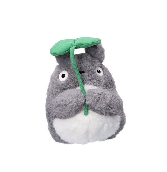 My Neighbor Totoro - Totoro, Best Friends Plush Figure Big with leaf 21 cm