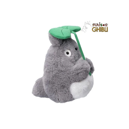 My Neighbor Totoro - Totoro, Best Friends Plush Figure Big with leaf 21 cm