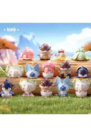 Genshin Impact - 1 Blind Box, Natlan Saurian Series Mini Figures 4 cm