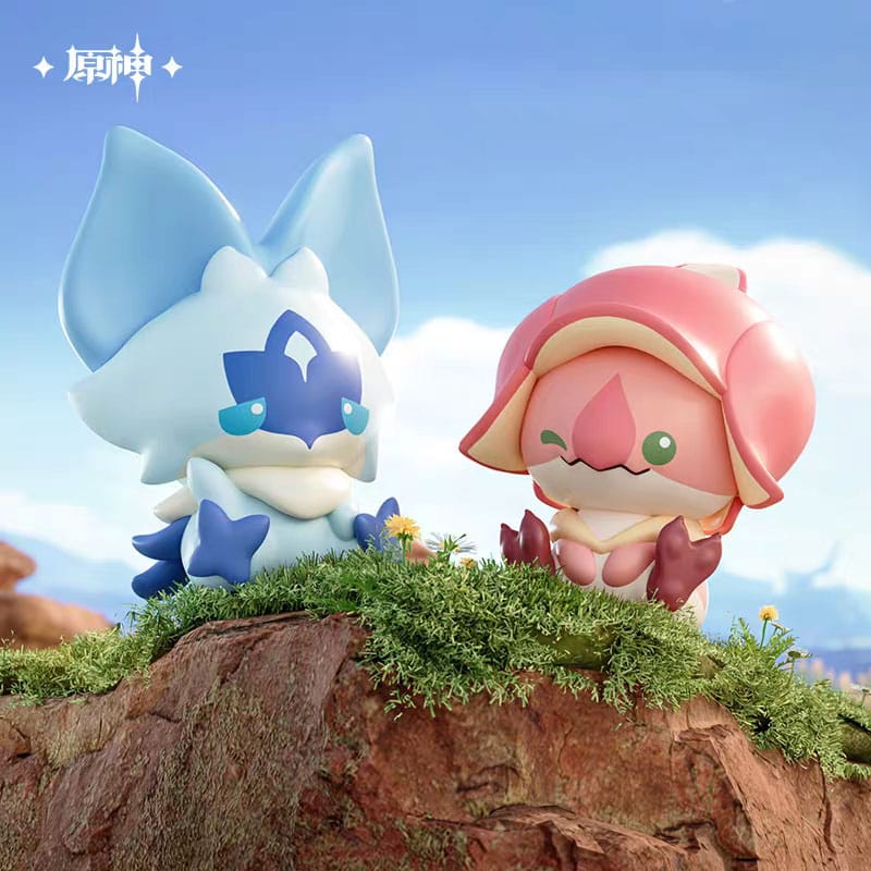 Genshin Impact - 1 Blind Box, Natlan Saurian Series Mini Figures 4 cm