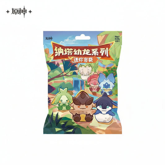 Genshin Impact - 1 Blind Box, Natlan Saurian Series Mini Figures 4 cm