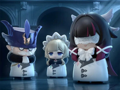 Genshin Impact - 1  Blind Box, Minifiguren Fatui Harbingers Chibi Design 7 cm
