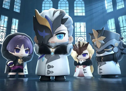 Genshin Impact - 1  Blind Box, Minifiguren Fatui Harbingers Chibi Design 7 cm