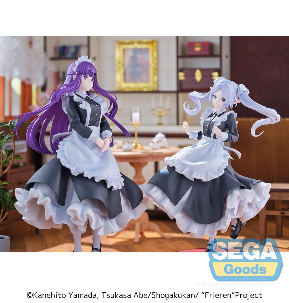 Frieren: Beyond Journey's End - Fern, Luminasta PVC Statue Maid Costume 21 cm