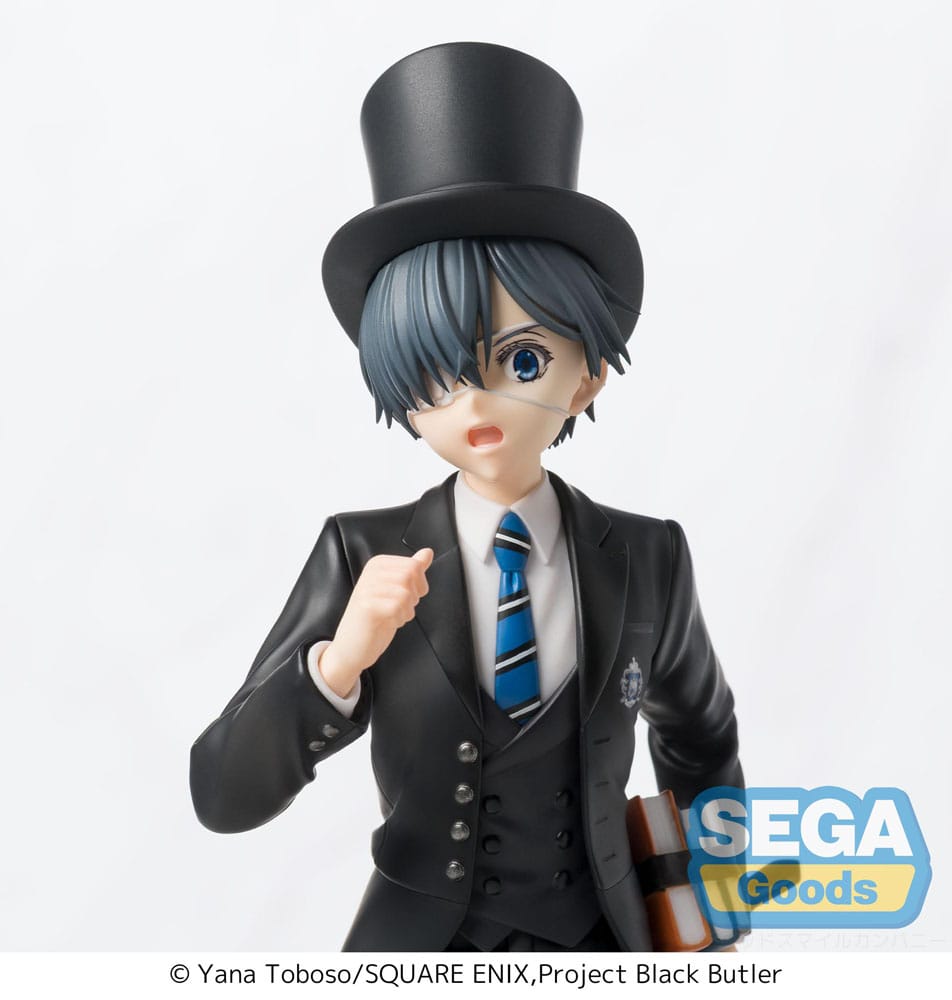 Black Butler - Ciel Phantomhive, Boarding School Arc Luminasta PVC Statue 22 cm