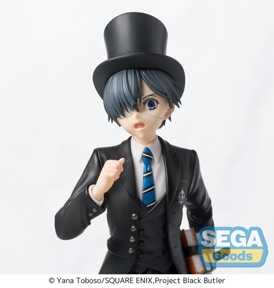Black Butler - Ciel Phantomhive, Boarding School Arc Luminasta PVC Statue 22 cm