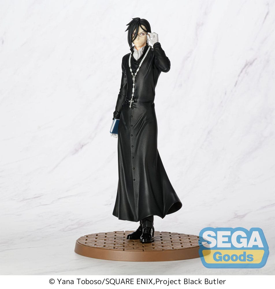 Black Butler - Sebastian Michaelis, Boarding School Arc Luminasta PVC Statue 22 cm