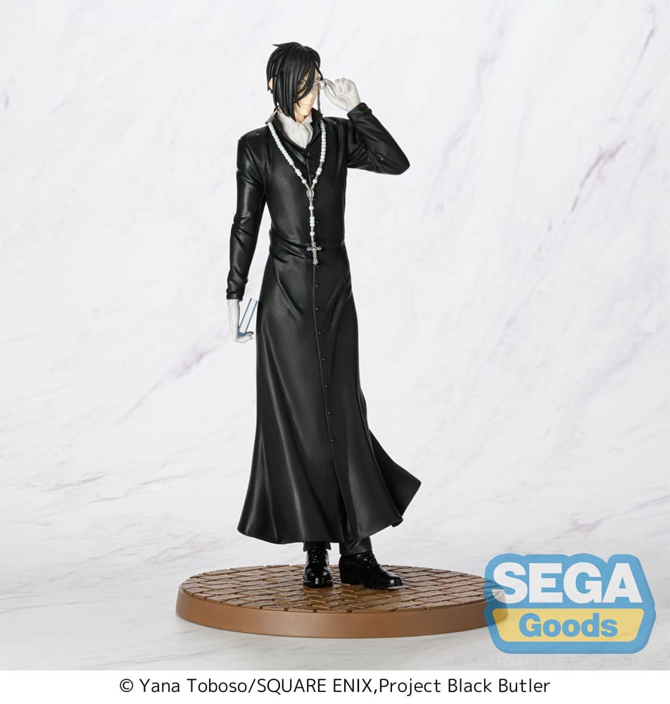 Black Butler - Sebastian Michaelis, Boarding School Arc Luminasta PVC Statue 22 cm