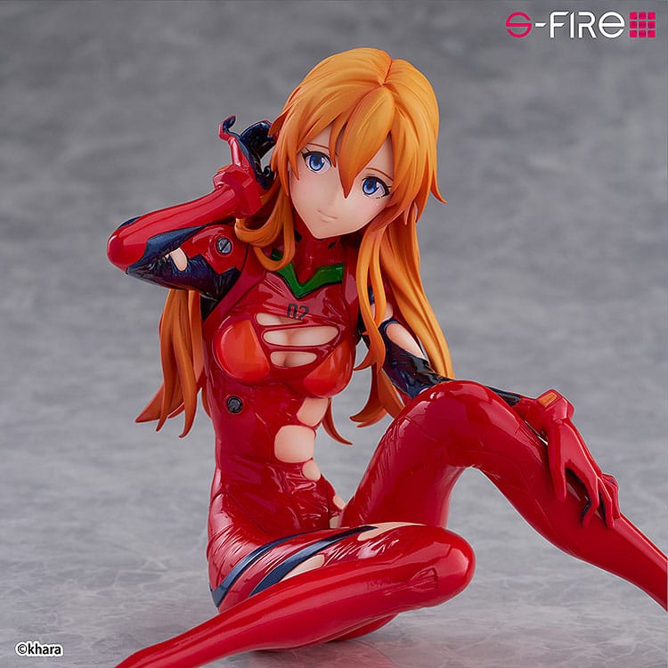 Rebuild of Evangelion - Asuka Langley, S-Fire PVC Statue 1/7 12 cm