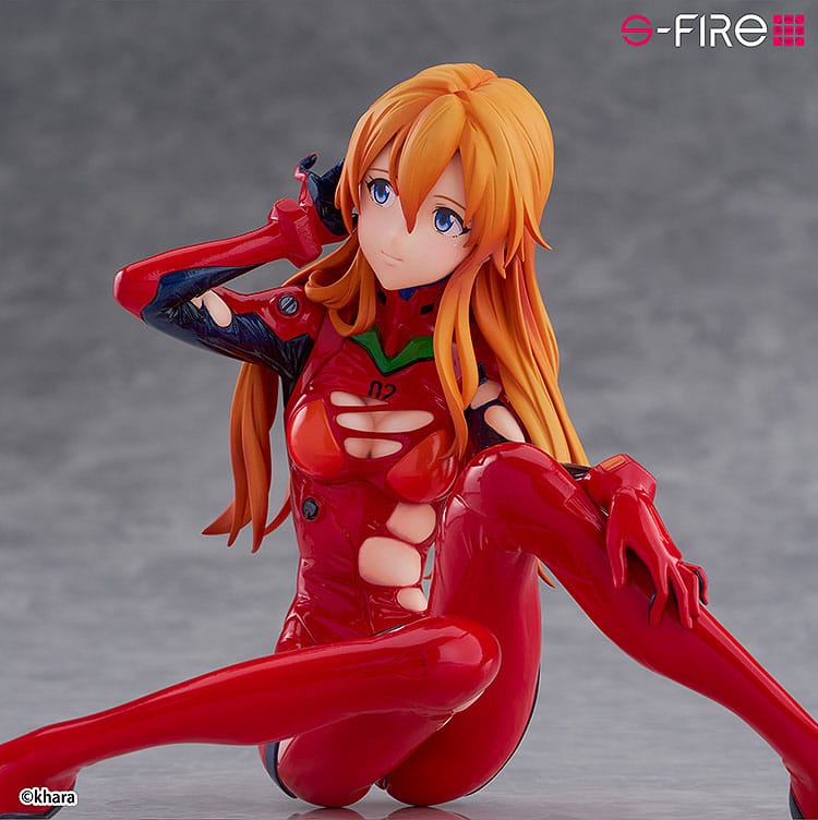 Rebuild of Evangelion - Asuka Langley, S-Fire PVC Statue 1/7 12 cm