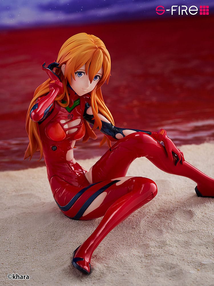 Rebuild of Evangelion - Asuka Langley, S-Fire PVC Statue 1/7 12 cm