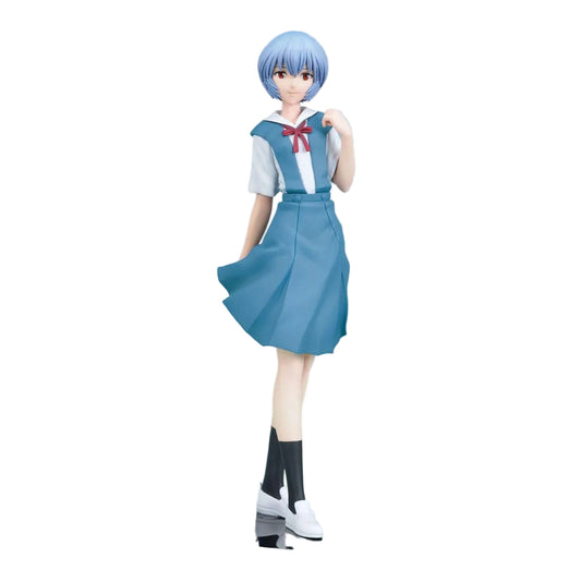 Rebuild of Evangelion - Rei Ayanami, High Premium PVC Statue Uniform Ver. Evangelion: New Theatrical Edition 20 cm