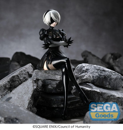 NieR:Automata - 2B, Ver1.1a PM Perching PVC Statue 13 cm