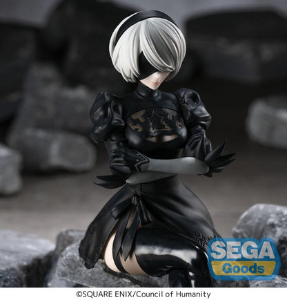 NieR:Automata - 2B, Ver1.1a PM Perching PVC Statue 13 cm