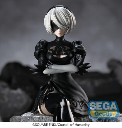 NieR:Automata - 2B, Ver1.1a PM Perching PVC Statue 13 cm