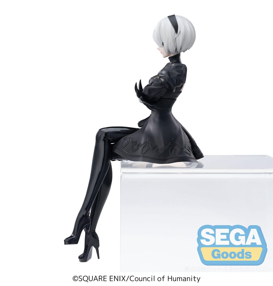 NieR:Automata - 2B, Ver1.1a PM Perching PVC Statue 13 cm