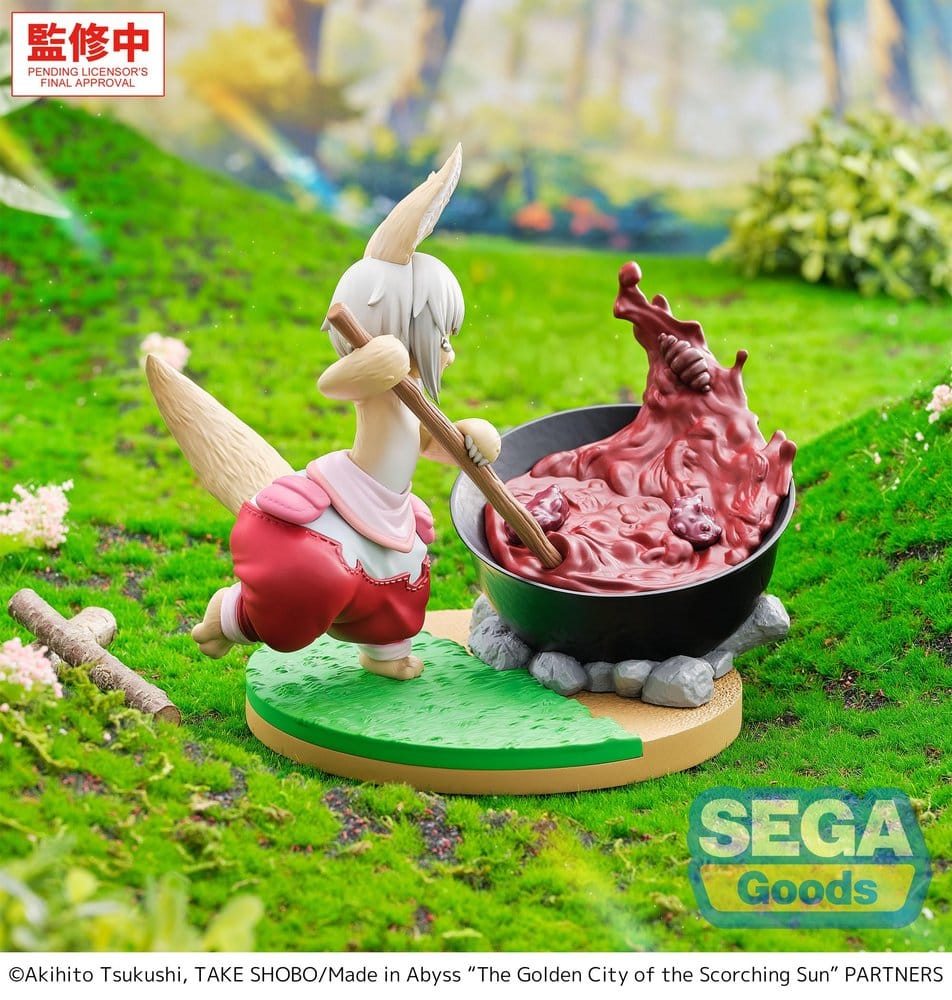 Made in Abyss - Nanachi, The Golden City of the Scorching Sun Luminasta PVC Figure ~Dreaming of Mealtime~ 14 cm