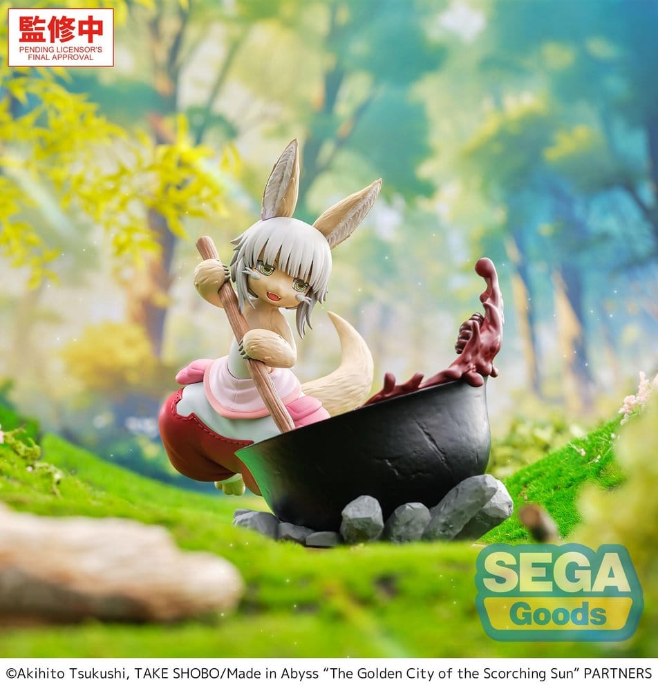 Made in Abyss - Nanachi, The Golden City of the Scorching Sun Luminasta PVC Figure ~Dreaming of Mealtime~ 14 cm