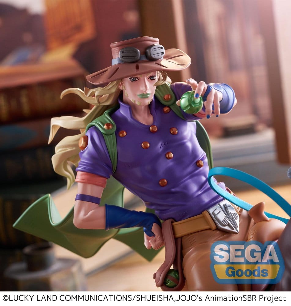 JoJo's Bizarre Adventure - Gyro Zeppeli, Steel Ball Run XrossLinkMAX PVC Figure 18 cm