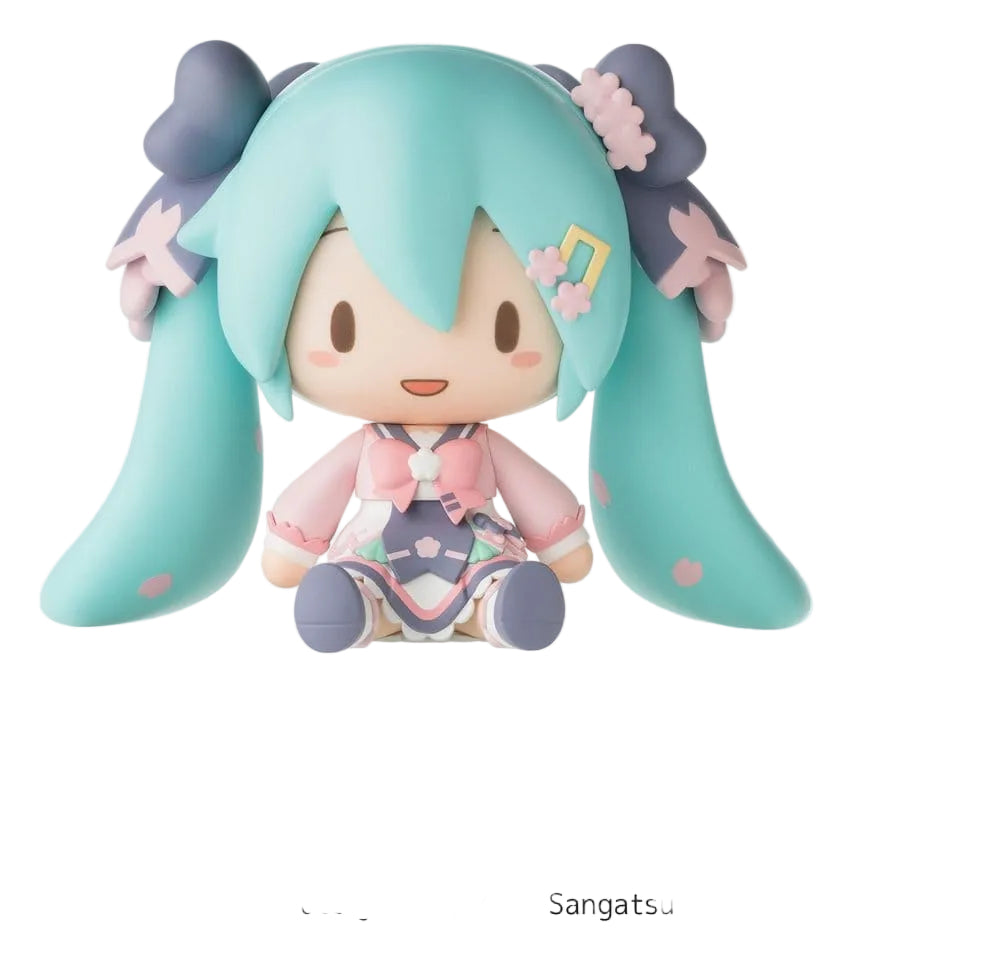 Hatsune Miku - Miku, Fluffy Petit Chibi Figure "New Semester" 8 cm