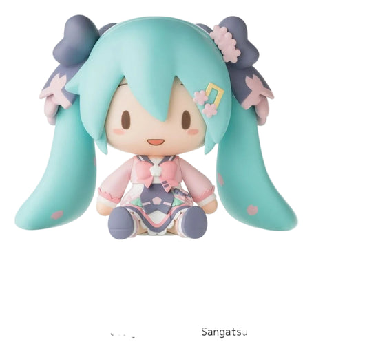 Hatsune Miku - Miku, Fluffy Petit Chibi Figure "New Semester" 8 cm