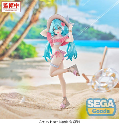 Character Vocal Series 01 - Hatsune Miku, Luminasta PVC Figur Conceptual Series Vol.1 Tropical Ver. 21 cm